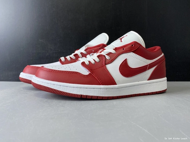 Low Gym - 553558-611 Red Jordan White 1 1118